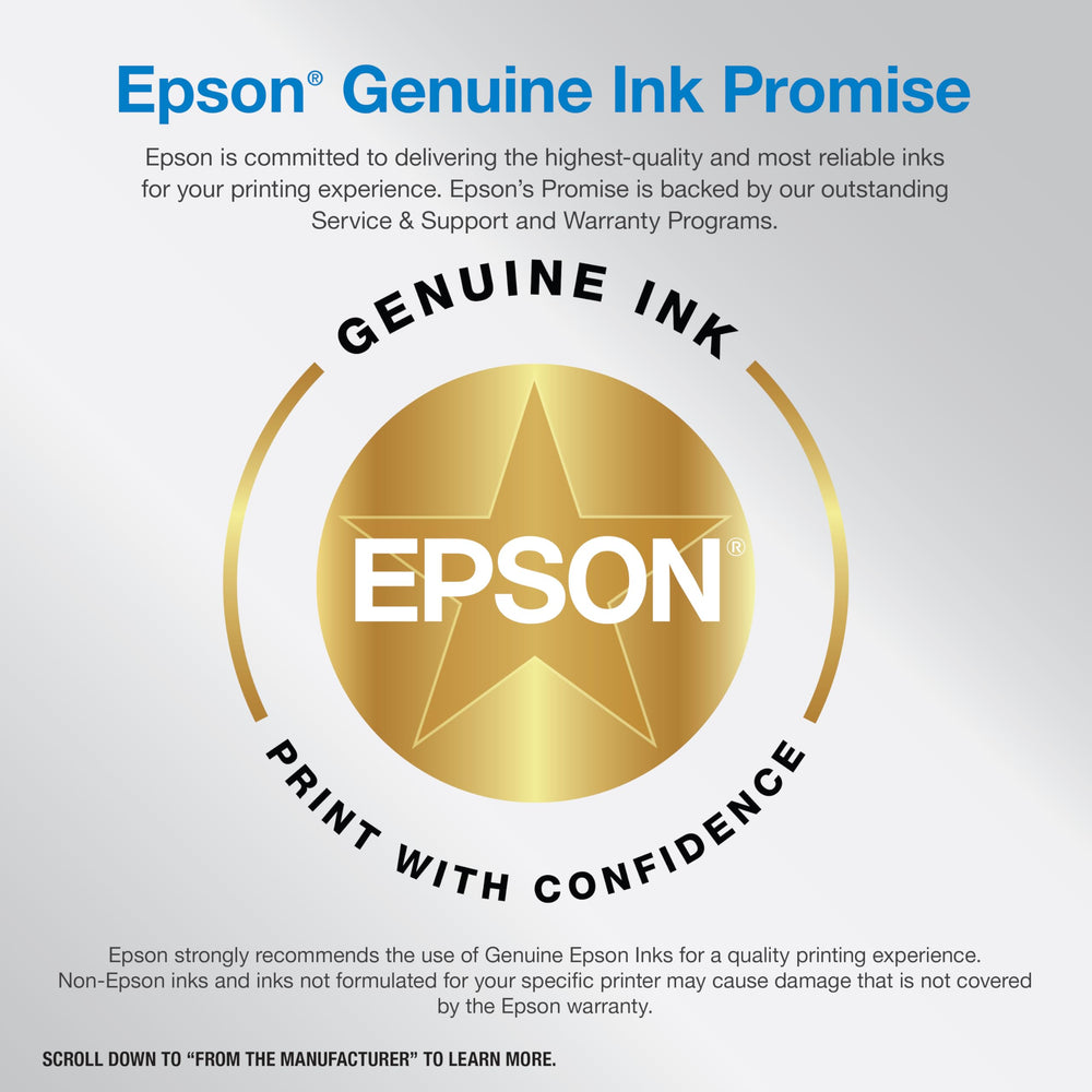 Epson ET-2800 comparación de tamaño en manos para escala real