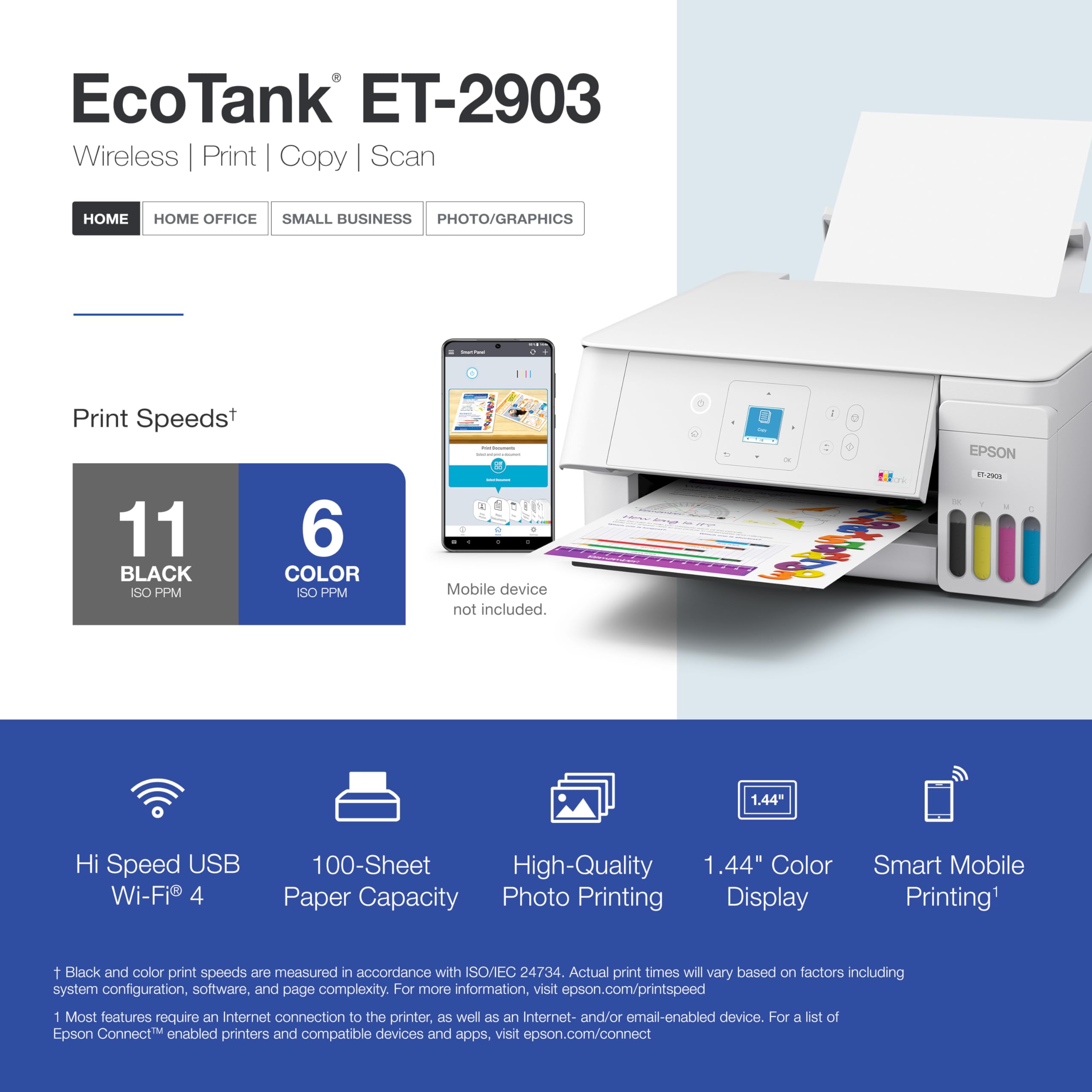 Epson ET-2903 printed photo sample showing vivid color and sharp detail