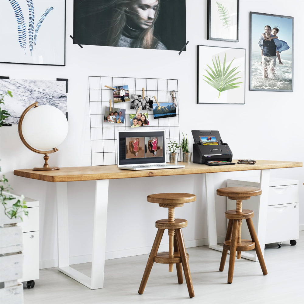 Epson FastFoto conexión Wi‑Fi con smartphone, compartir y subir a la nube fácilmente