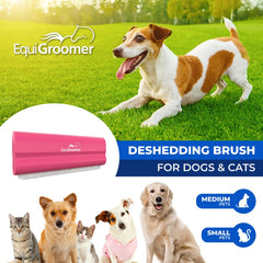 EquiGroomer close-up of rounded stainless-steel teeth for safe grooming