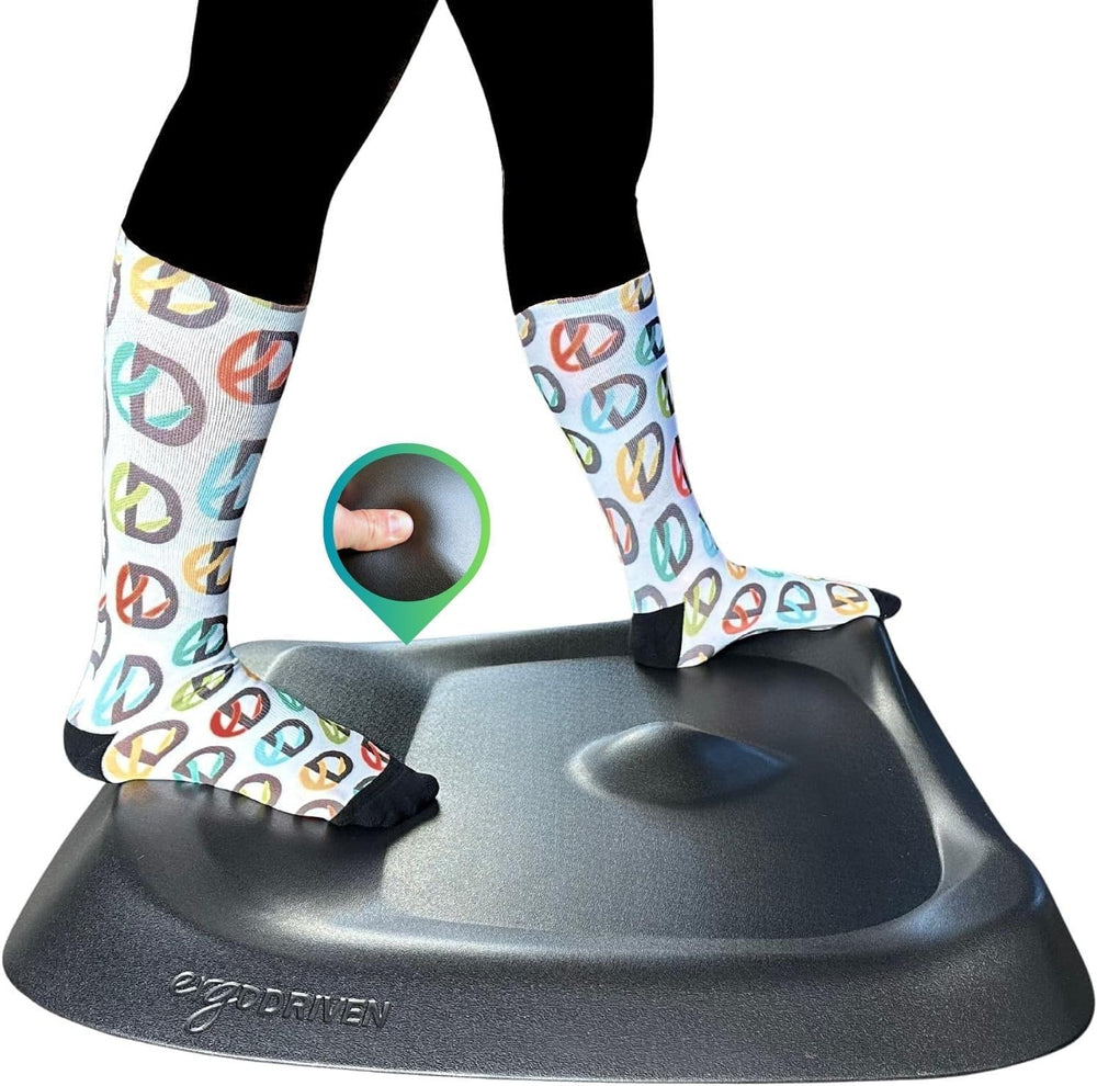 Ergodriven Topo vista frontal mostrando su forma y beneficio ergonómico