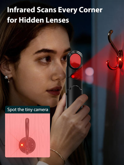 ERYITRDK infrared scan revealing hidden lens reflections for detection