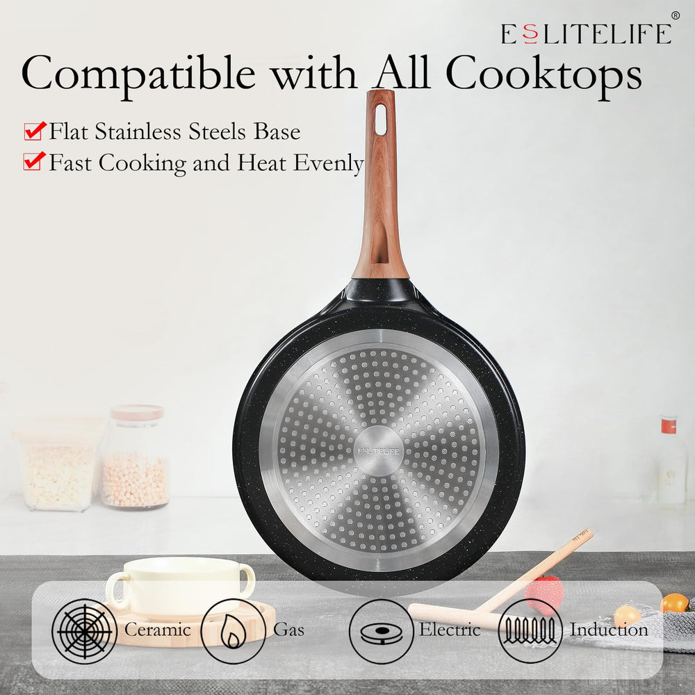 ESLITE LIFE esparcidor incluido en primer plano para alisar crepes y dosa uniformes