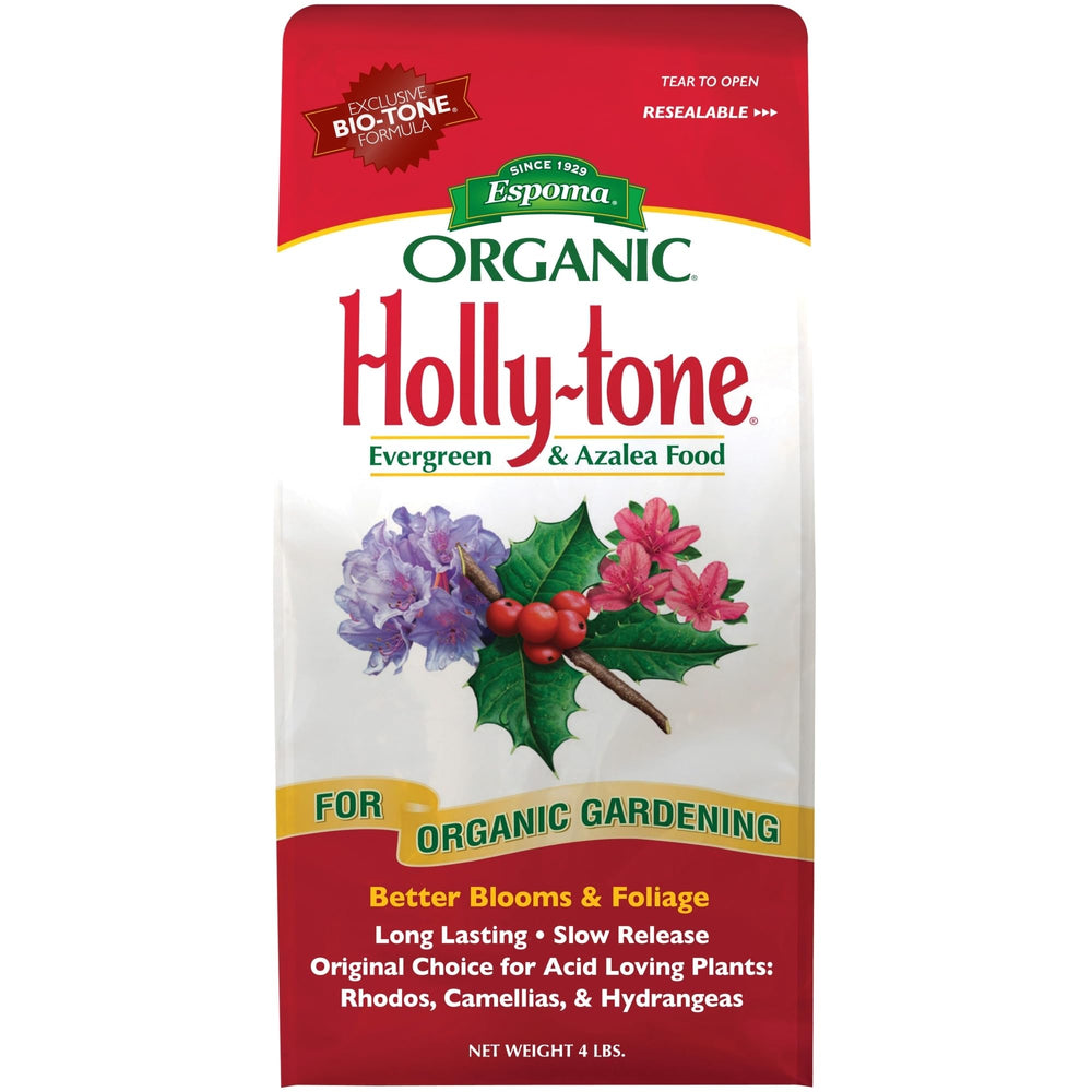 Espoma Holly-Tone pack de dos bolsas de 4 lb listo para jardinería orgánica