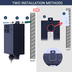 Etoolcity modulo de potencia instalado bajo fregadero para mayor seguridad eléctrica