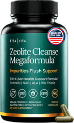 Etta Vita front bottle view showing label and 90-count benefit