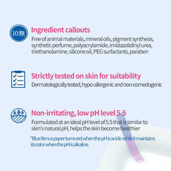 ETUDE textura del gel en primer plano, absorción rápida y ligera