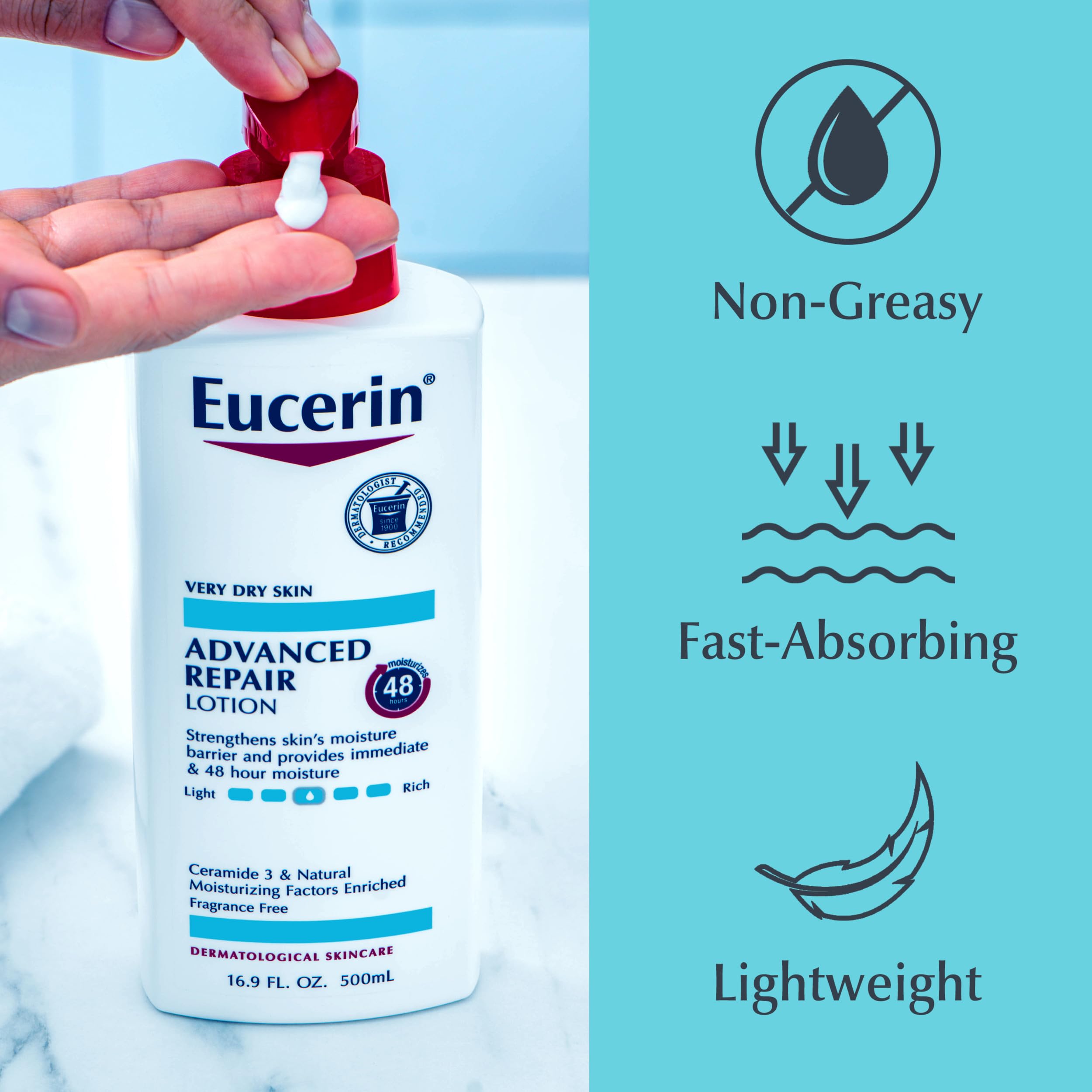 Eucerin gel limpiador sin jabón espuma suave que no reseca