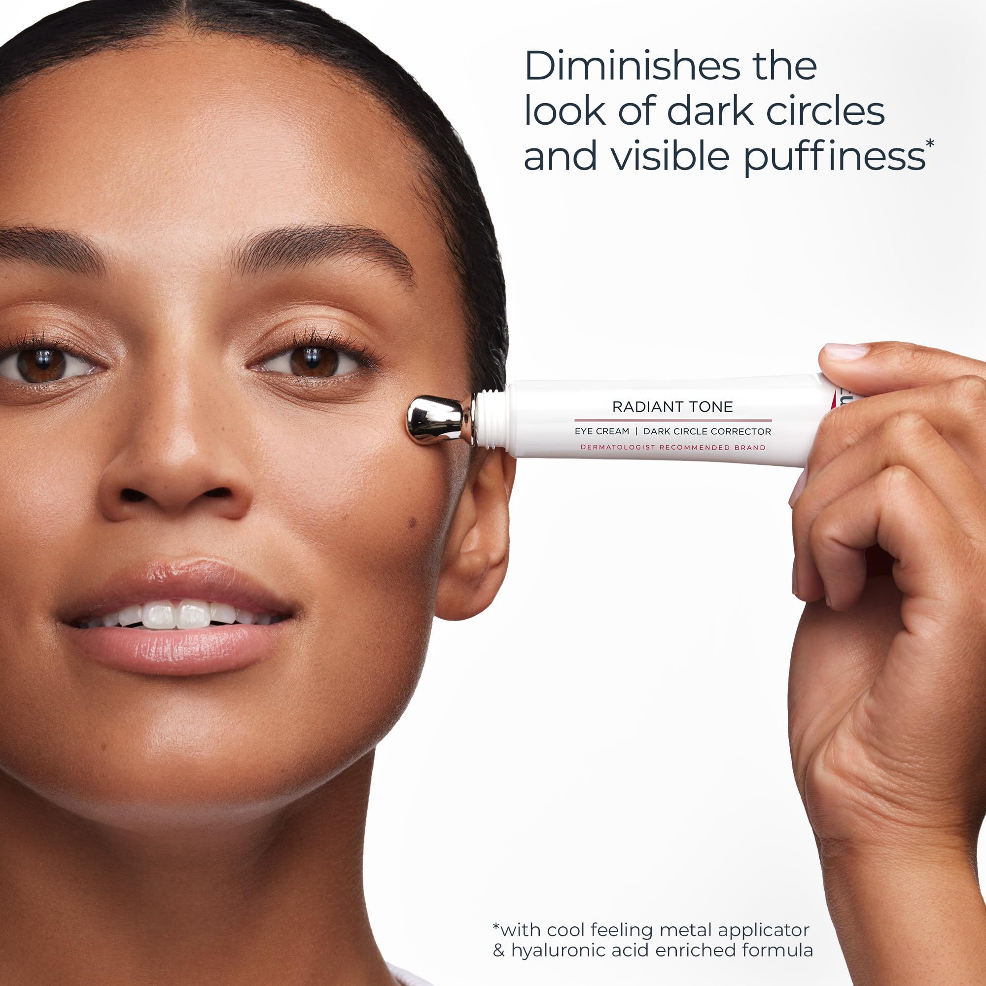 Eucerin pigmentos reflectantes en primer plano para efecto iluminador