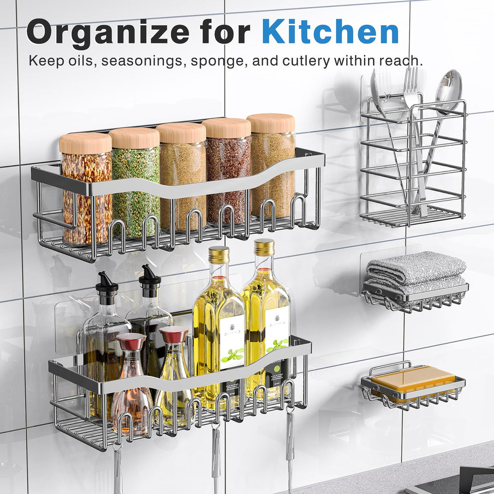 EUDELE organizador instalado en cocina mostrando ahorro de espacio