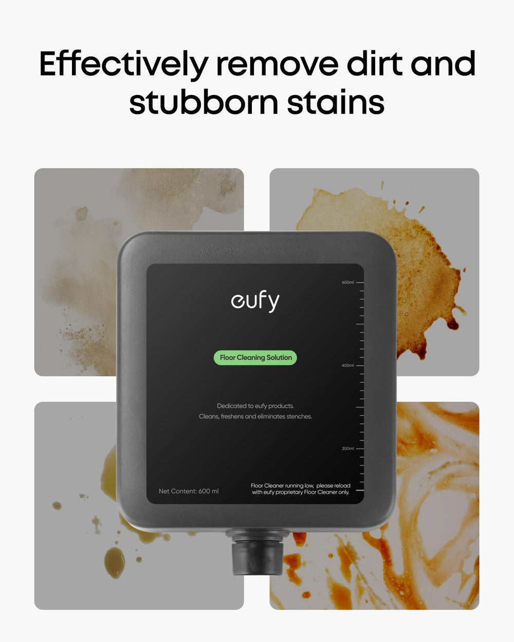 eufy envase con mano mostrando tamaño y manejo cómodo