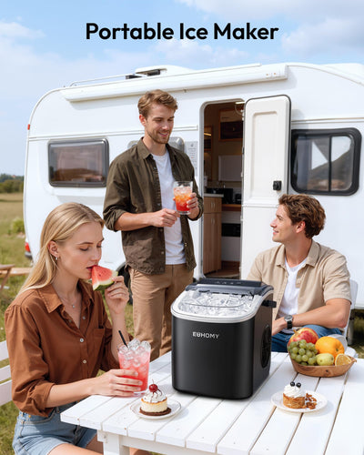 EUHOMY in a kitchen lifestyle scene emphasizing home entertaining convenience