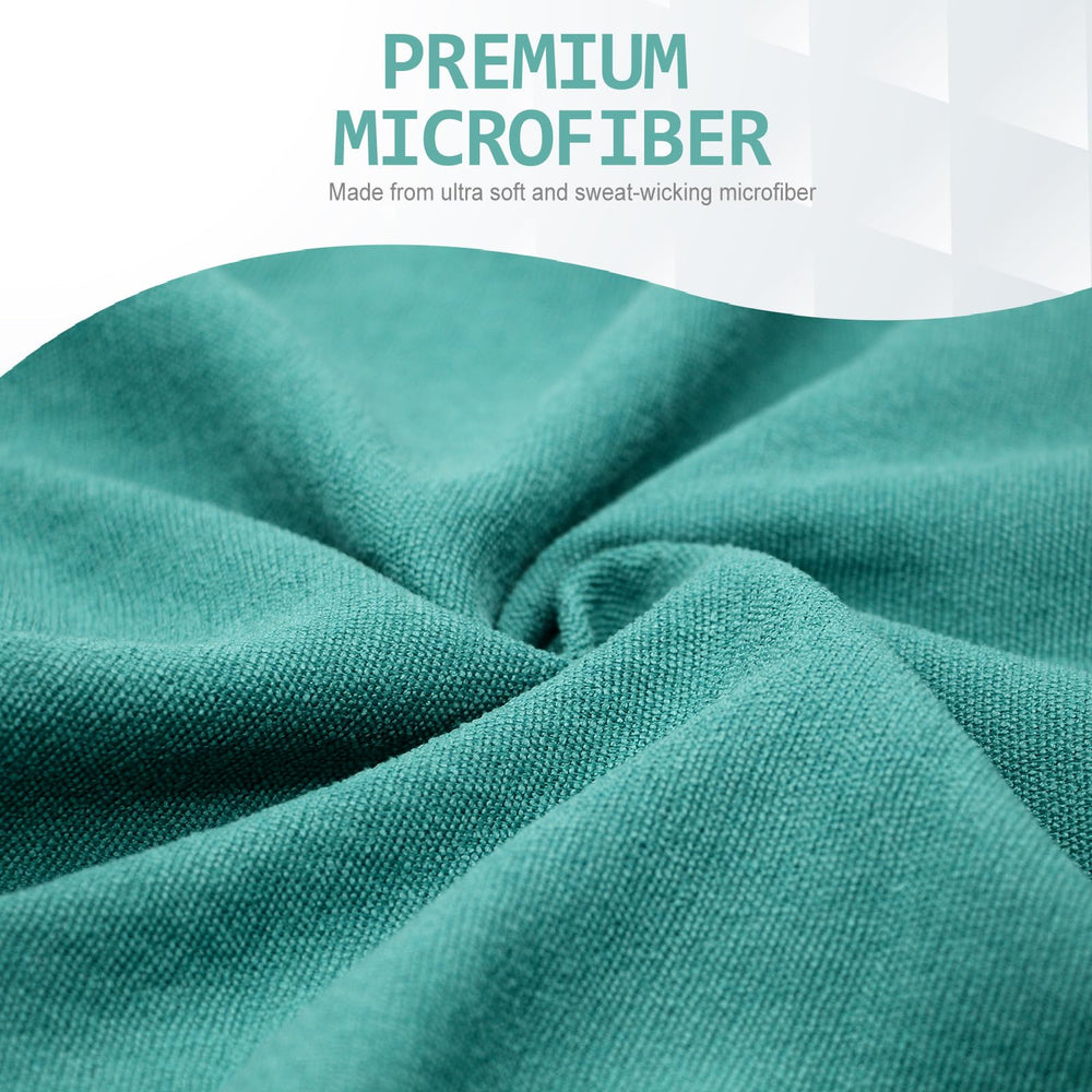 Eunzel towel laid on beach demonstrating multipurpose outdoor use