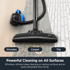 Eureka 3670H tubo extensible alcanzando techo para limpieza alta