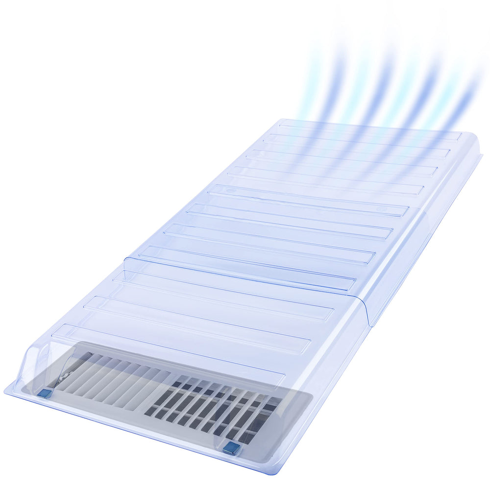 Eureka Air front view of extender packaging showing product and benefits