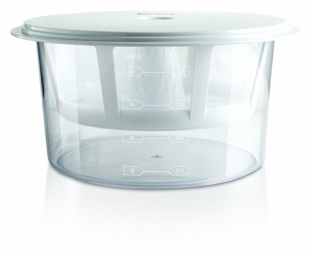 Euro Cuisine GY50 vista frontal mostrando diseño compacto y ahorro de espacio