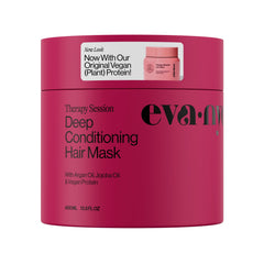 Eva NYC mascarilla frontal del envase mostrando tamaño y diseño