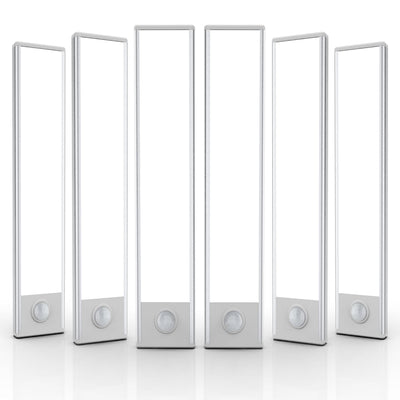 everdoss vista frontal del paquete de 6 lámparas, iluminación práctica