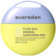 Evereden front tube view showing SPF 50 and gentle protection