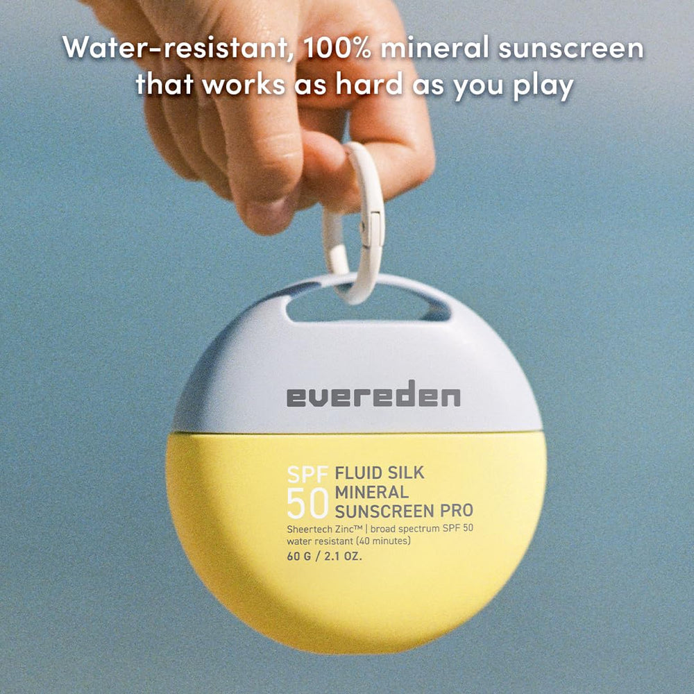 Evereden sunscreen back label showing ingredients and directions