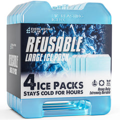 Everlasting Ice RX vista frontal del pack de 4, enfriamiento confiable