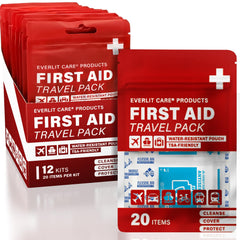 EVERLIT CARE empaque frontal mostrando 12 paquetes compactos y organizados
