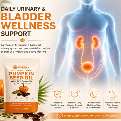 Etiqueta de EVERLY Softgels con ingredientes y sellos Non-GMO y sin gluten