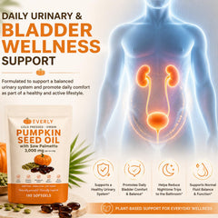 Etiqueta de EVERLY Softgels con ingredientes y sellos Non-GMO y sin gluten