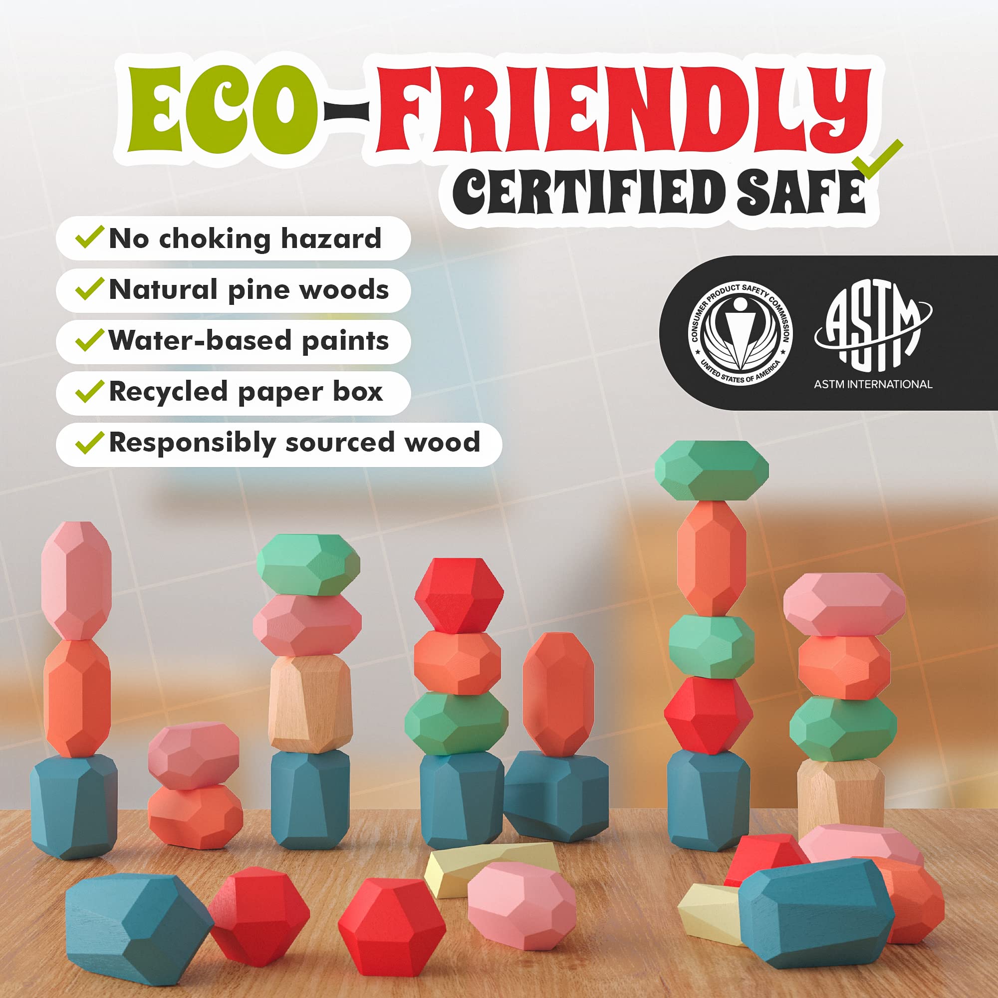 EVERSMART conjunto de 36 piezas organizadas, variedad de formas y colores