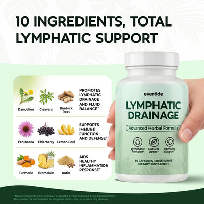 Evertide close-up of two vegetable capsules highlighting easy daily dosing convenience