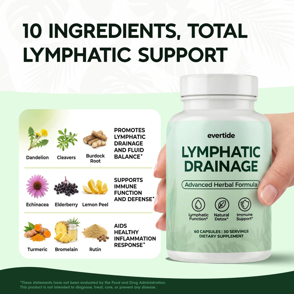 Evertide close-up of two vegetable capsules highlighting easy daily dosing convenience