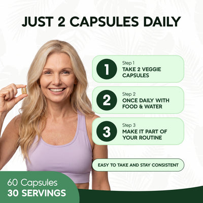 Evertide bottle on a bathroom counter as part of a morning routine for daily consistency