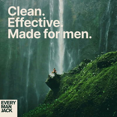 Every Man Jack etiqueta con ingredientes naturales que brindan confianza