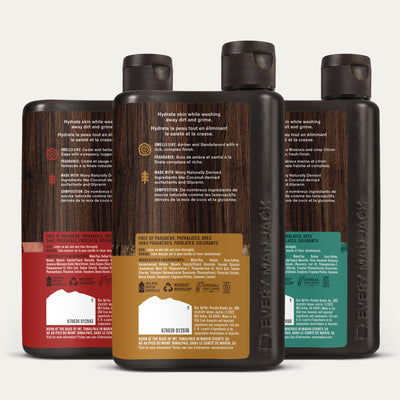 Every Man Jack in-shower lifestyle showing easy rinse and refresh benefit