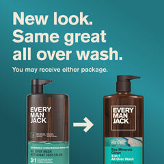 Every Man Jack lather texture demonstrating gentle foam and cleansing