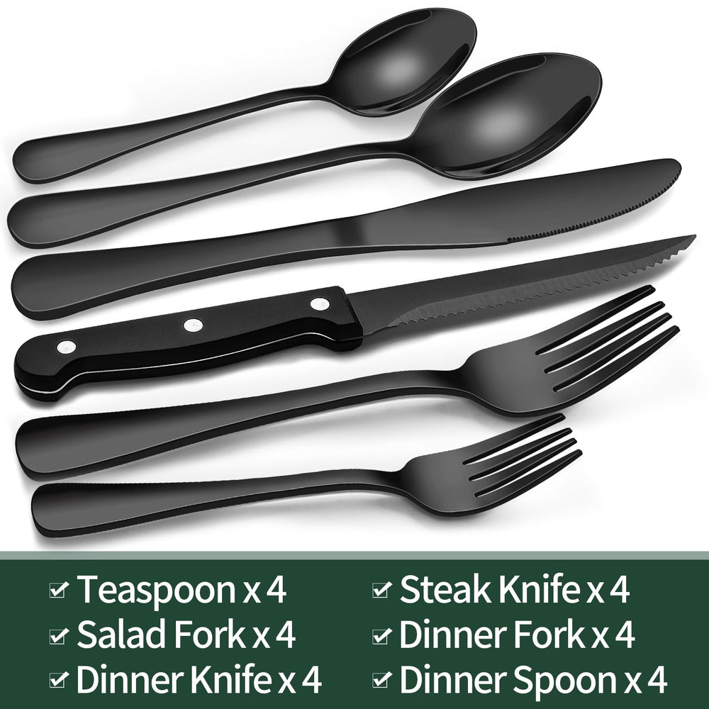 EWFEN primer plano hoja de cuchillo steak cortando carne fácil
