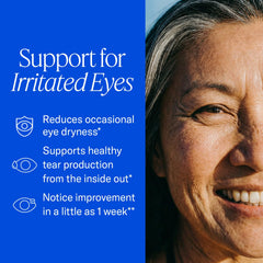 EyePromise cápsula blanda detalle de textura y fácil ingestión para comodidad
