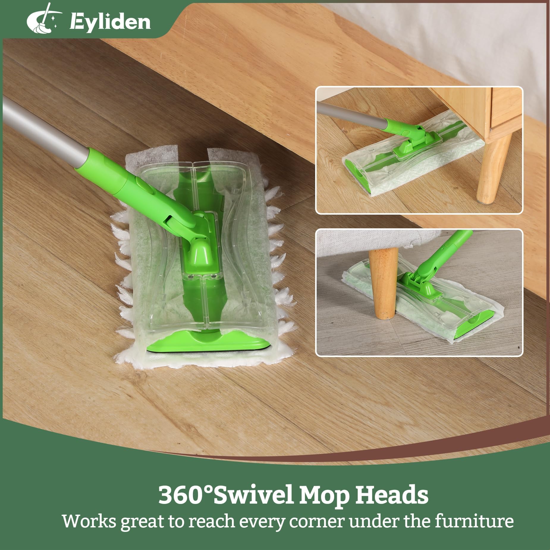 Eyliden varilla comparada con mano para mostrar longitud y ergonomía