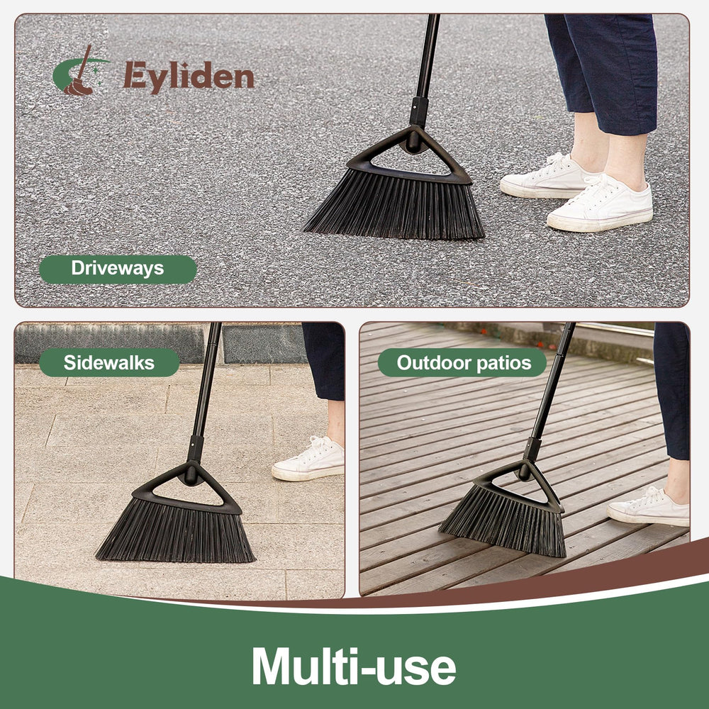 Eyliden mango largo desplegado para alcance cómodo sin agacharse