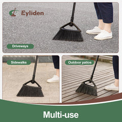 Eyliden mango largo desplegado para alcance cómodo sin agacharse
