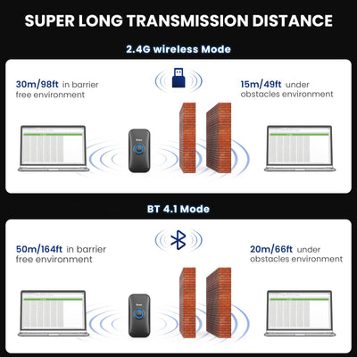 Hand-held Eyoyo scanning barcode illustrating fast mobile workflow