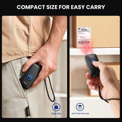 Eyoyo side profile next to coin to show scale and lightweight benefit
