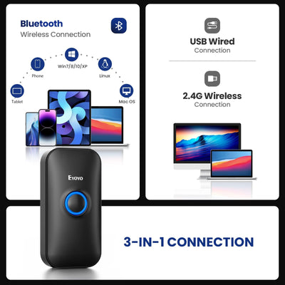 Eyoyo paired with smartphone displaying Bluetooth connection convenience