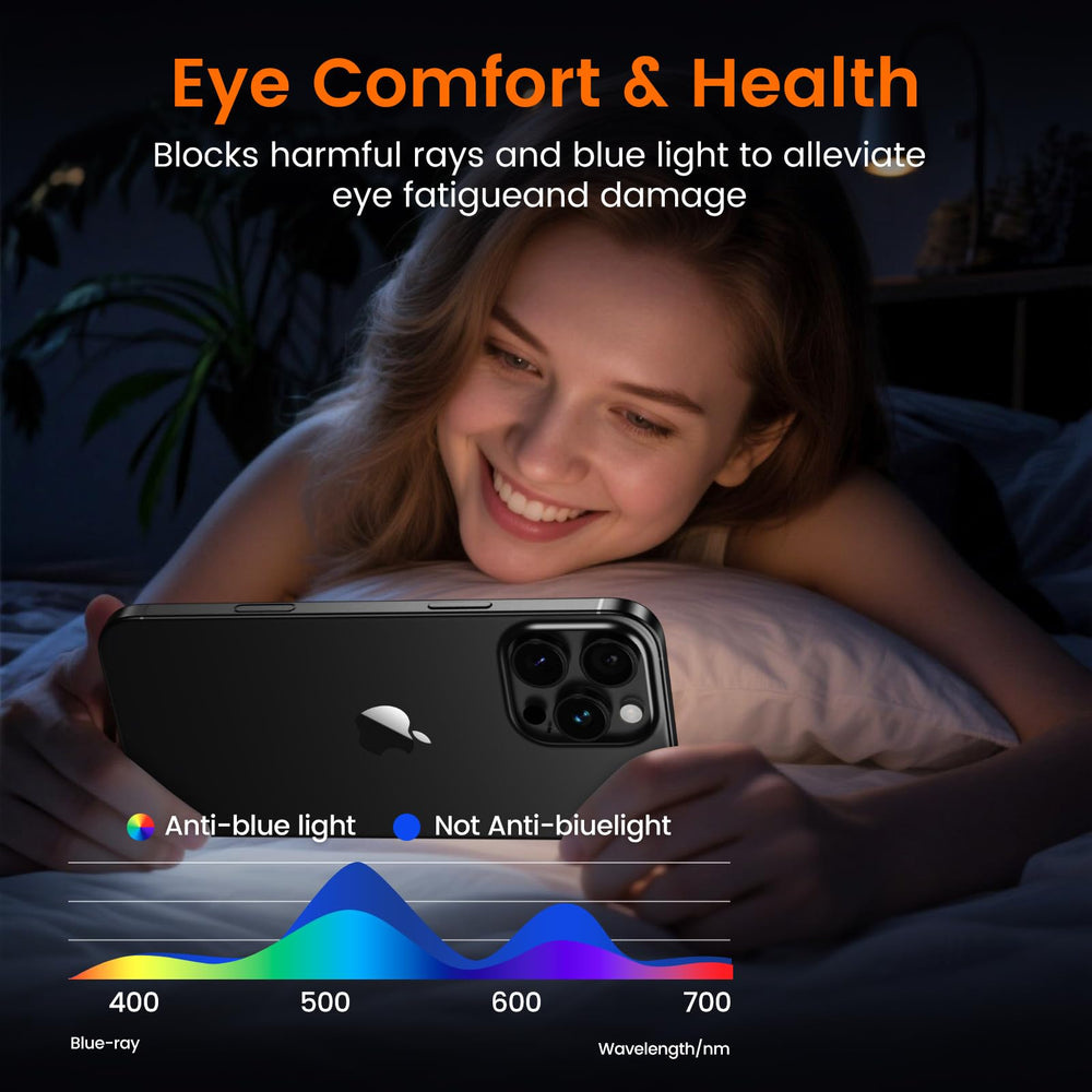 EZ-GLAZ ambiente de trabajo con iPhone protegido y aspecto profesional