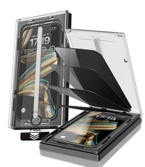 EZ-GLAZ vista frontal del empaque mostrando el protector y beneficios