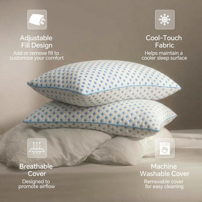 ezepilw etiqueta de la funda lavable indicando fácil mantenimiento