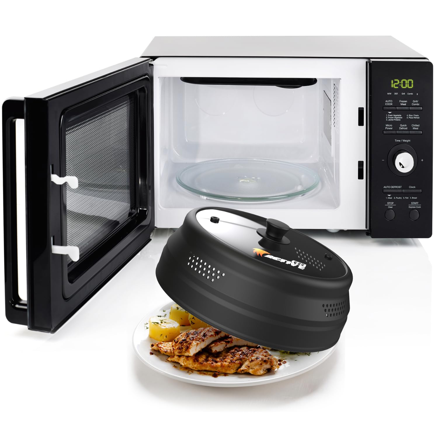 EZY ACTIVE detalle de silicona plegable mostrando flexibilidad y fácil almacenamiento