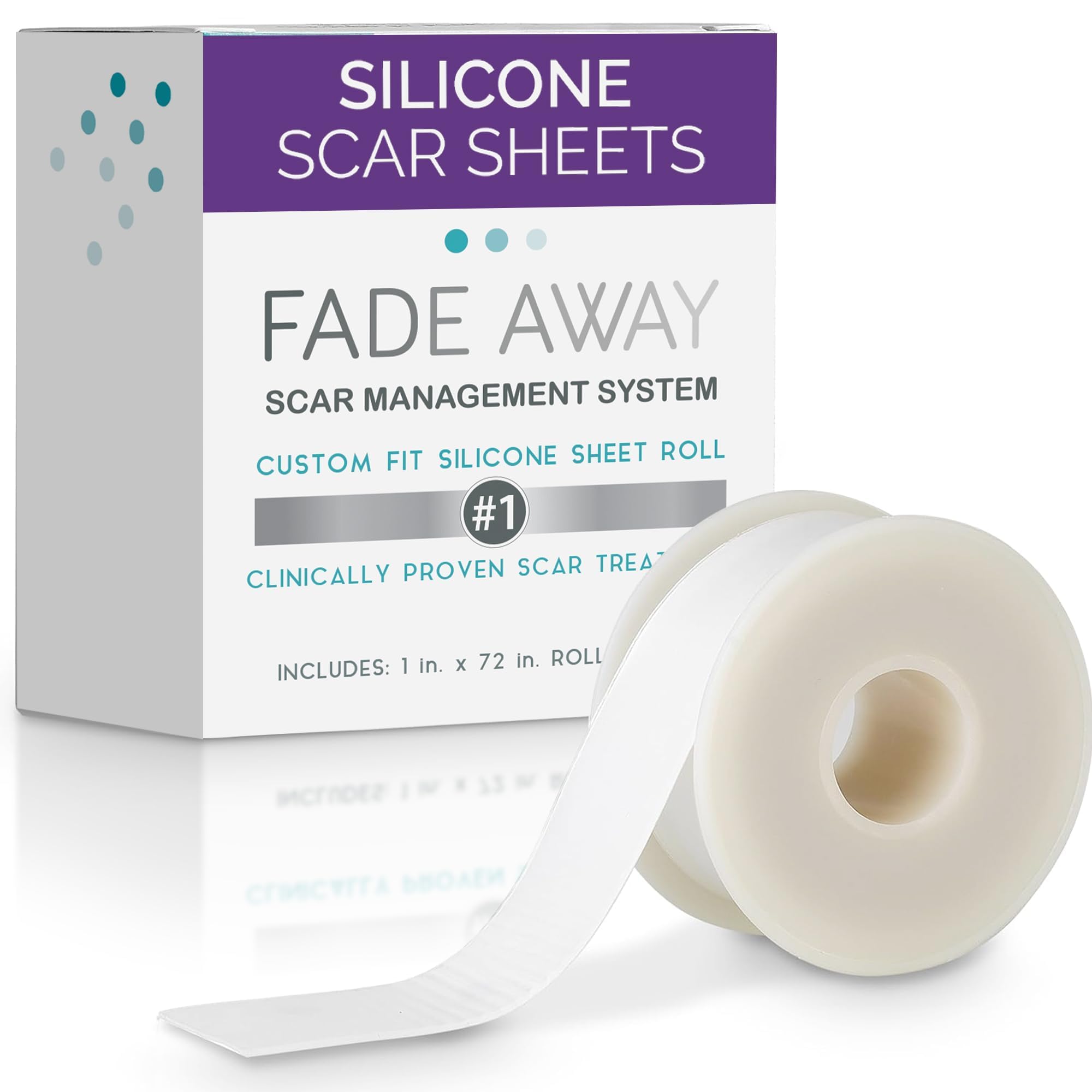 Fade Away frente del empaque mostrando producto y beneficios visibles