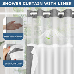 FADOTY snap-in liner detail for easy removal and quick cleaning