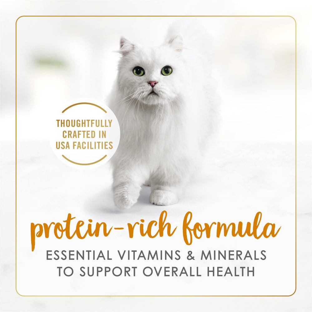 Fancy Feast lata abierta con contenido visible mostrando aspecto apetecible